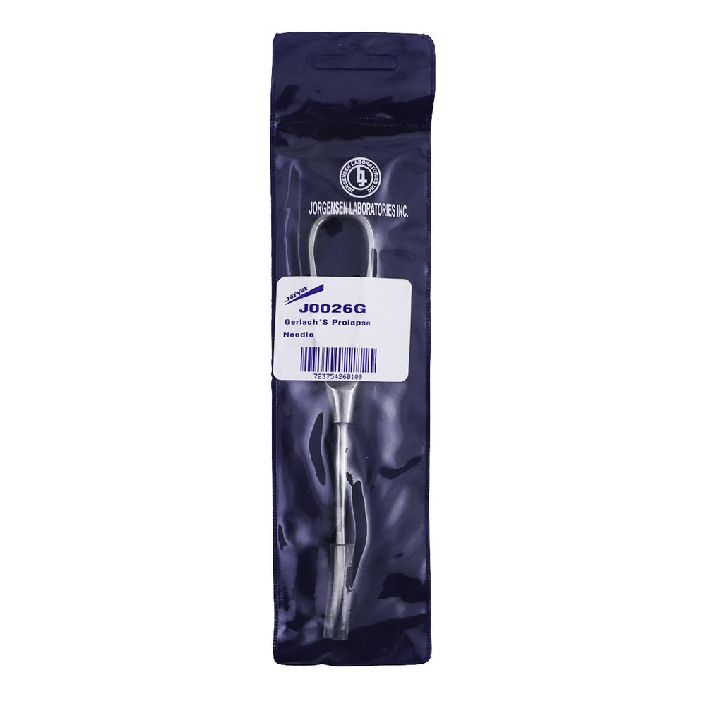 Gerlach prolapse needle for goats and sheeps