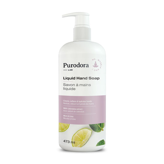 Hand soap liquid - mint and lime
