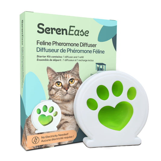 SerenEase pheromone diffuser starter kit for cats