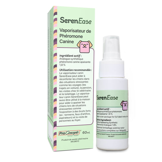 SerenEase pheromone spray for dogs