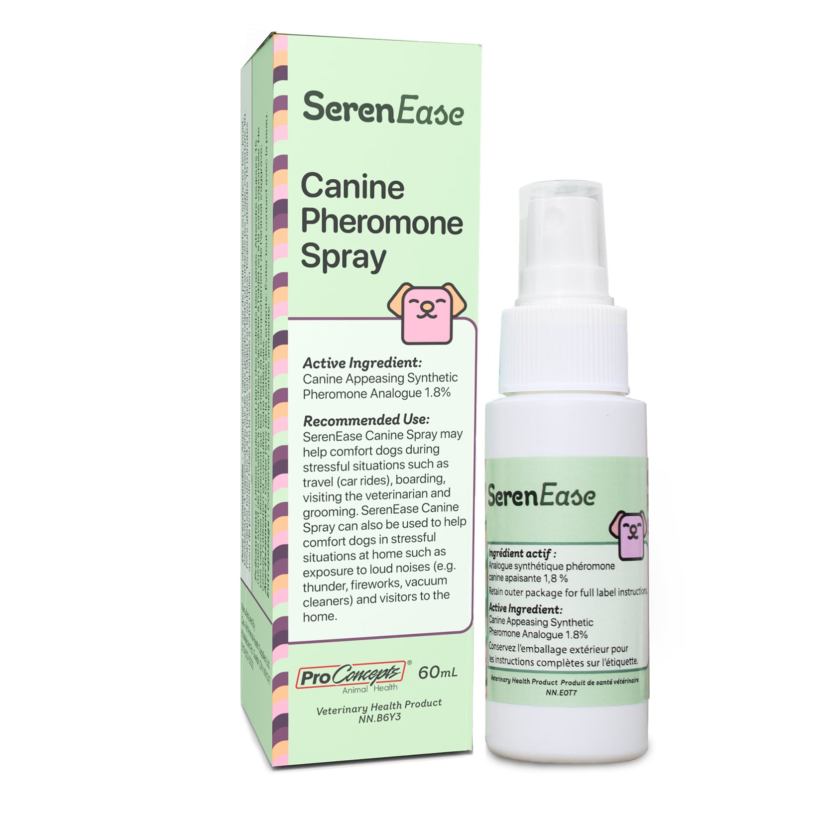 SerenEase pheromone spray for dogs
