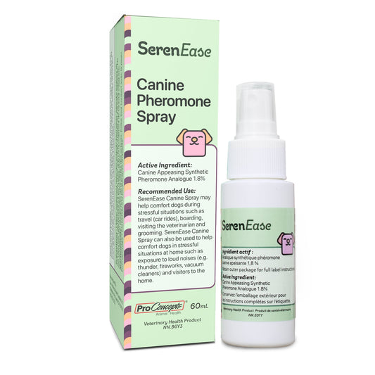 SerenEase pheromone spray for dogs