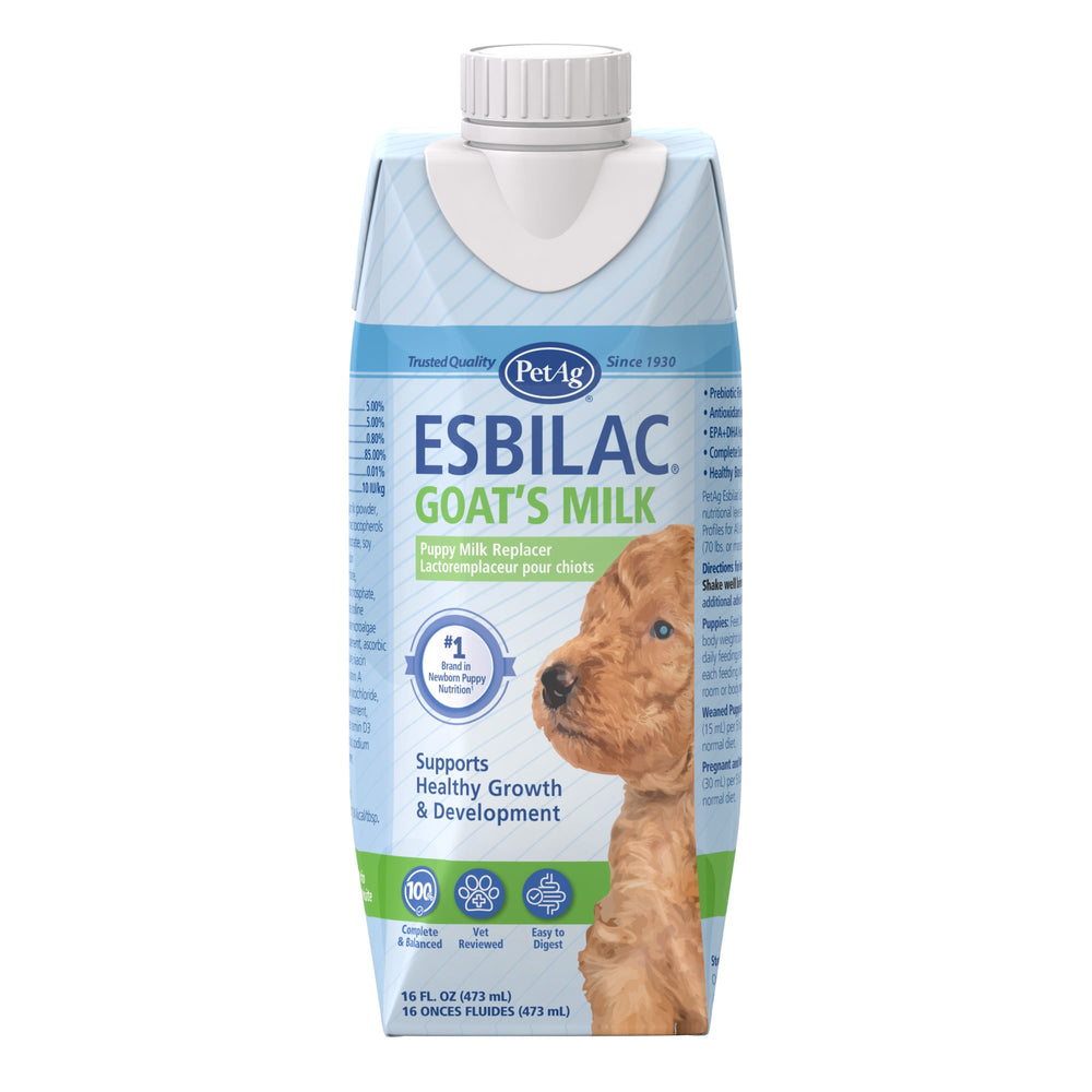 Esbilac goat's milk liquid for puppies tetra-pack