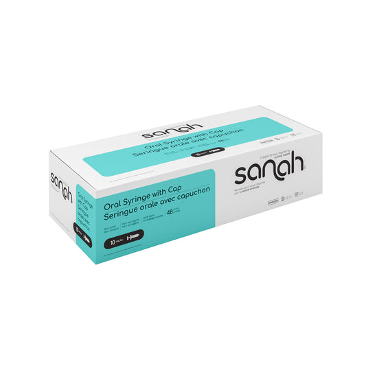 Syringe oral with cap