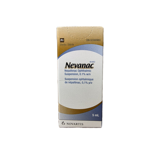 Nevanac ophthalmic suspension