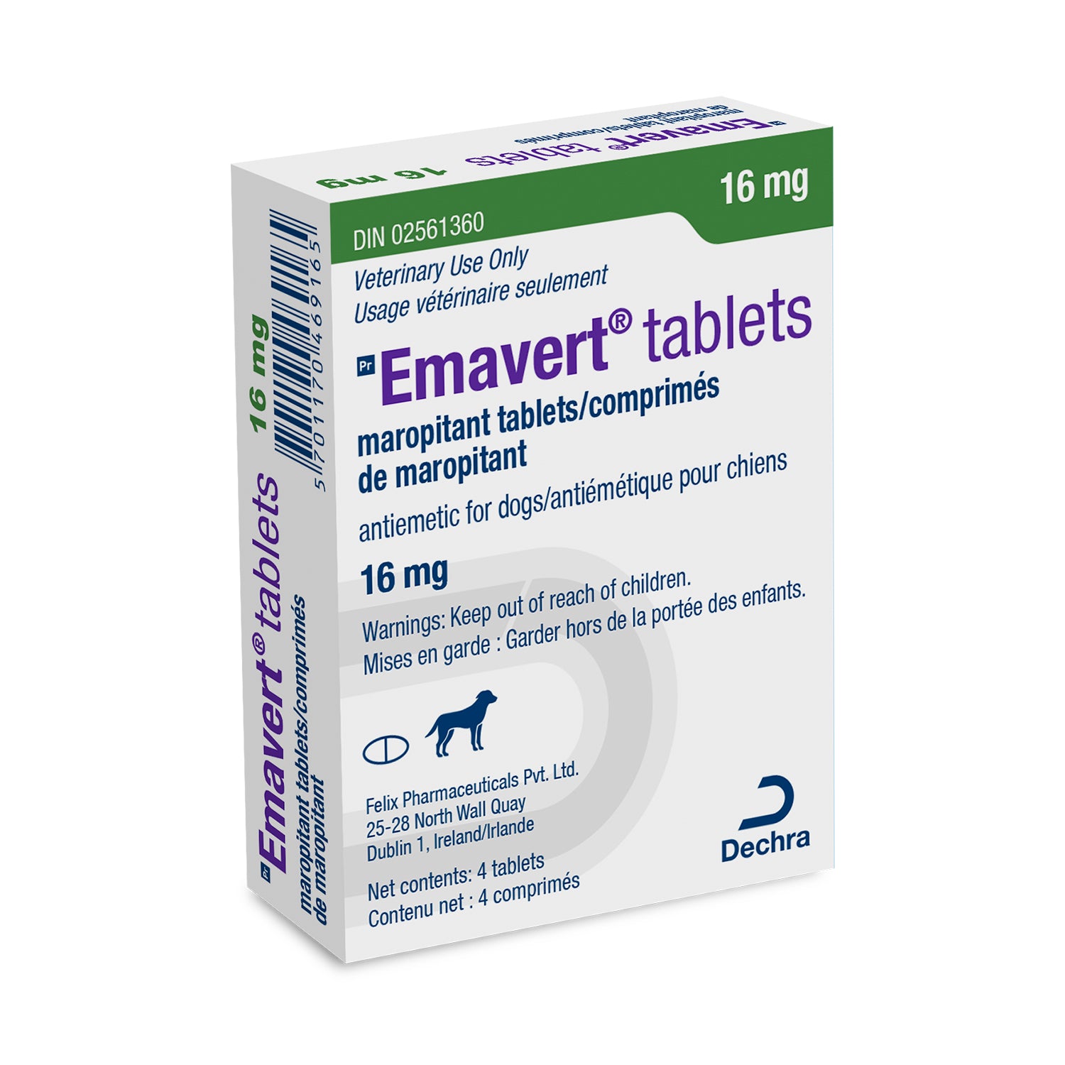 Emavert tablets for dogs