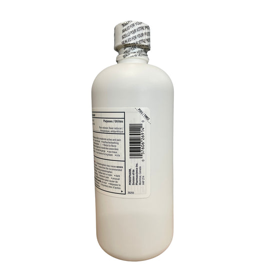 Pdp-acetaminophen solution