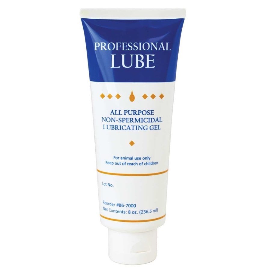All purpose lubricating gel in tube
