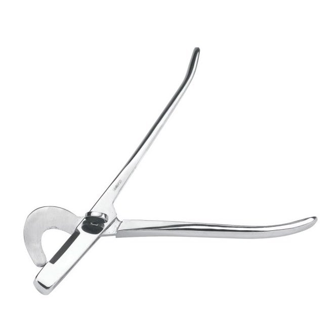 Castration forceps (emasculator) for pigs