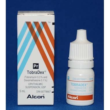 Tobradex ophthalmic suspension