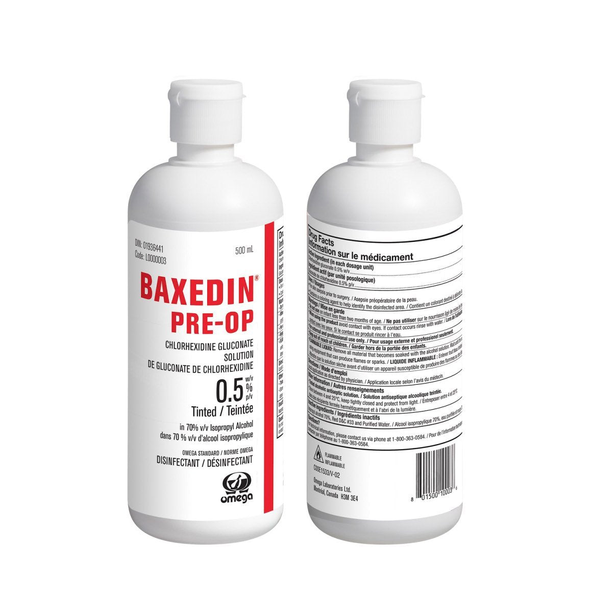 Baxedin pre-op