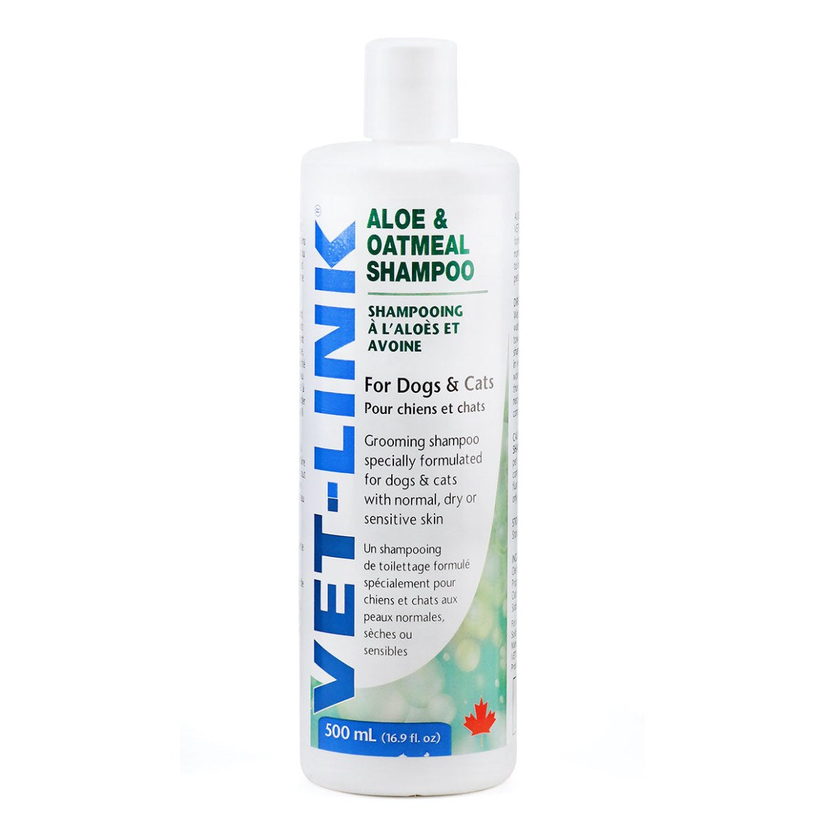 Vet-Link aloe and oatmeal shampoo