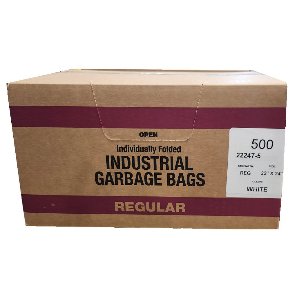 Garbage bag industrial regular 22 x 24 in