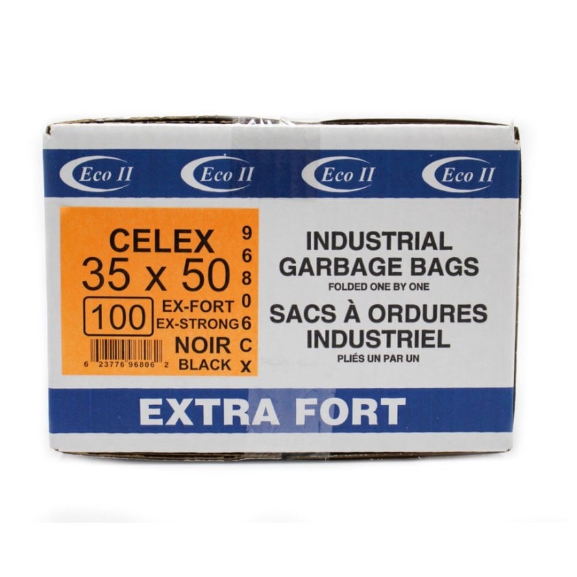 Garbage bag industrial XStrong 35 x 50 in