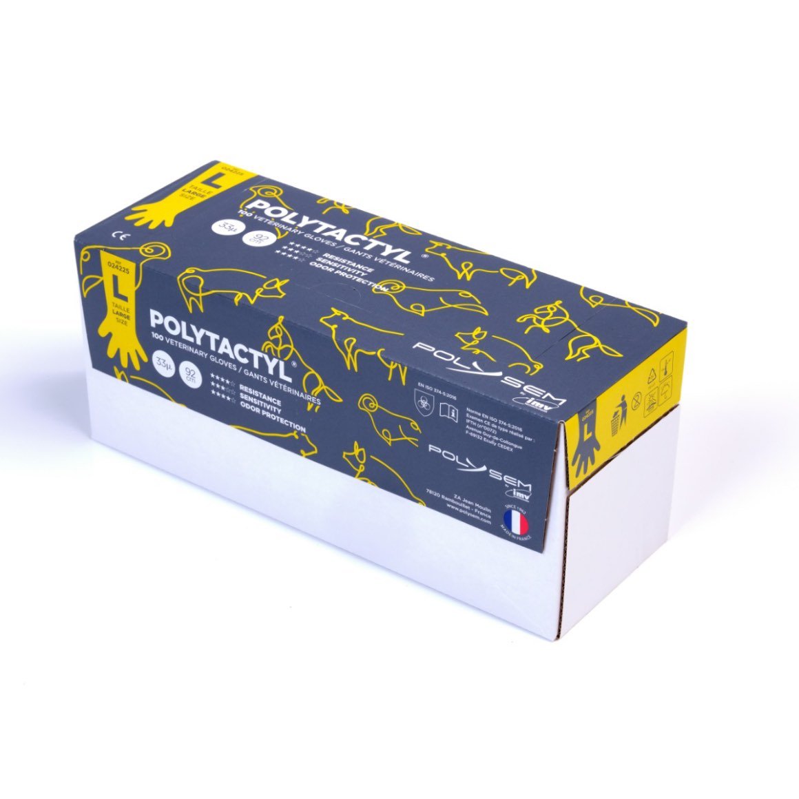 Veterinary gloves Polytactyl