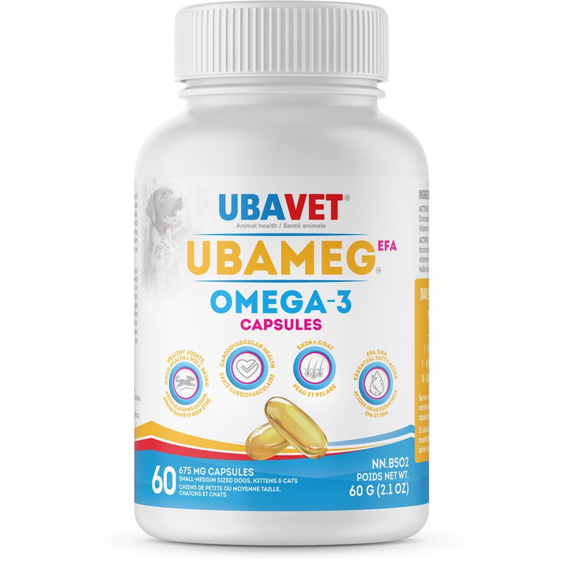 Ubameg EFA omega 3 capsules