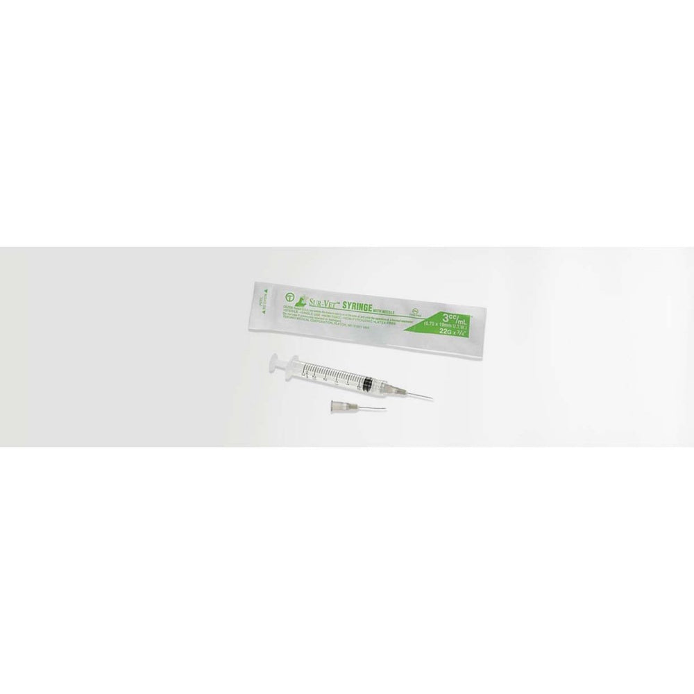 Sur-Vet 3 ml Syringe with LL Needle