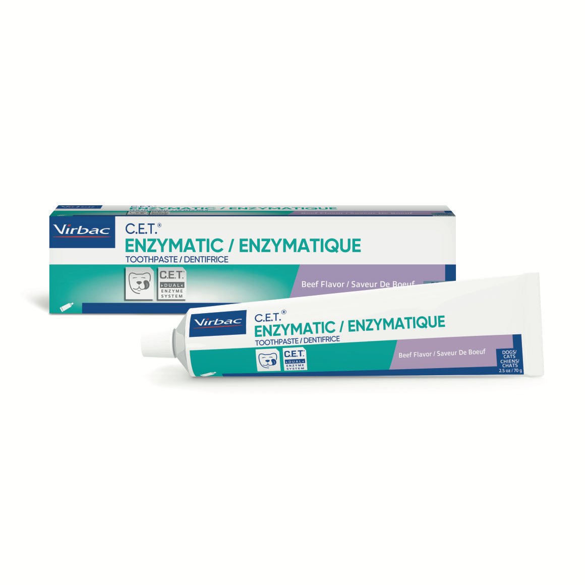 C.E.T enzymatic toothpaste dor cats and dogs