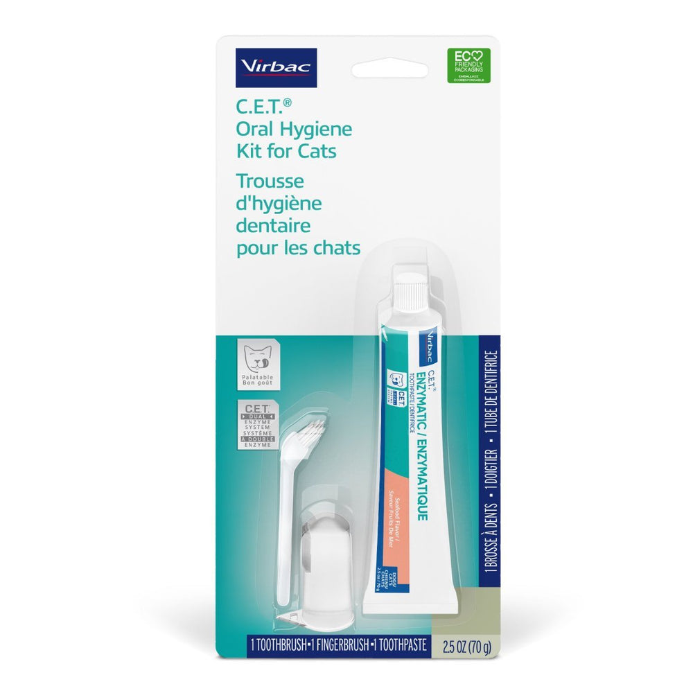 C.E.T oral hygiene kit for cats