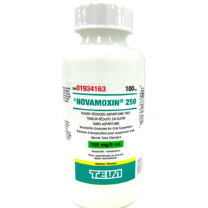 Amoxicillin Suspension Reduced in Sugar