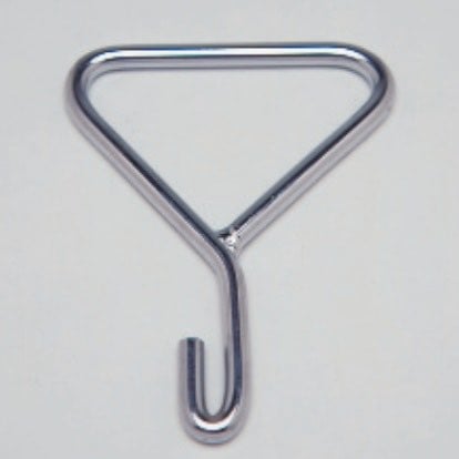 Obstetrical chain handle single hook
