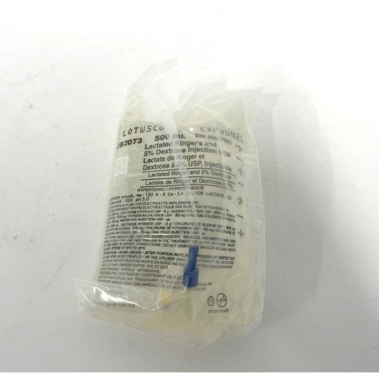 Lactated Ringer's and dextrose injection USP