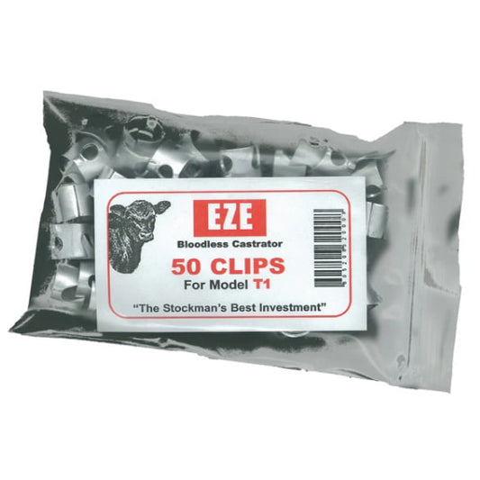 Eze T1 Castrator  - aluminium clips
