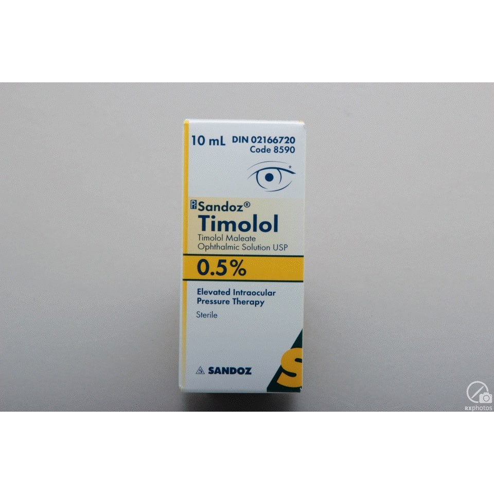 Timolol Color Timolol Ophthalmic Solution 0.5% – Prescription Eye Drops for Elevated ...