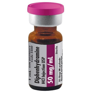 Diphenhydramine hydrochloride injection