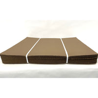 Deluxe embossed absorbent cage floor cardboard