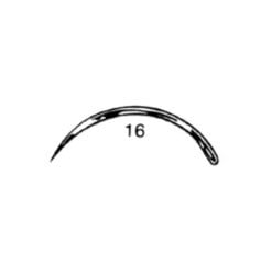 Suture needle 3/8 circle