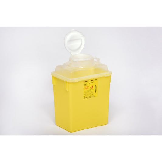Nestable Sharps Collectors with XLarge Funnel Cap