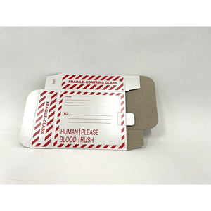 Mailing sleeve with legend