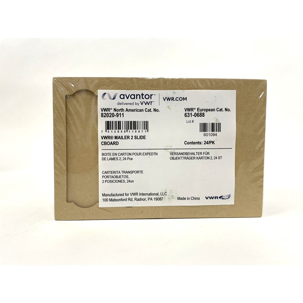 Slide mailers for 2 slides