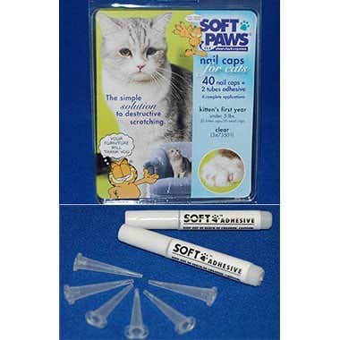 Softpaws nail cap kit for kitten first year