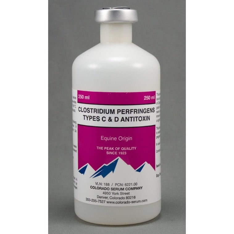 Clostridium Perfringens types C&D antitoxin