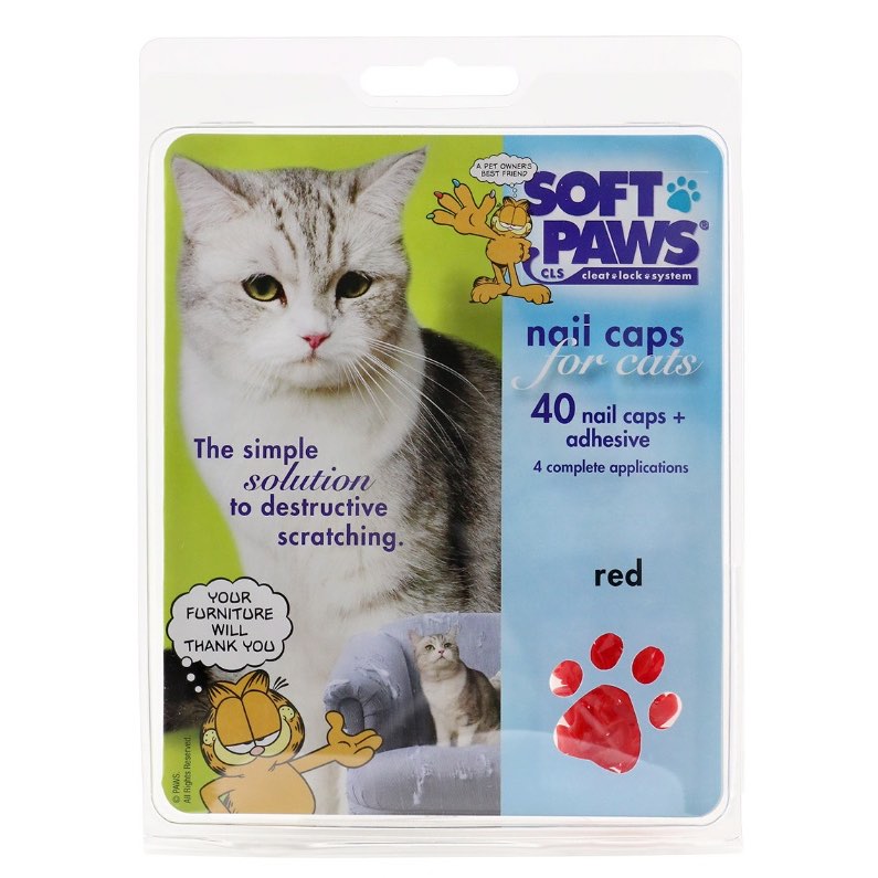 Softpaws nail cap kit for cat