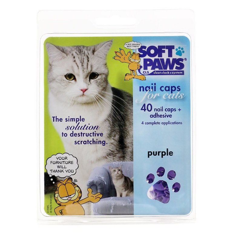 Softpaws nail cap kit for cat