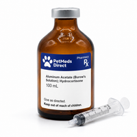 Burows Solution 2% & Hydrocortisone 1 % Compounded Solution - 100 mL