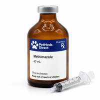 Methimazole 10 mg/mL Compounded Oil Base Suspension Chicken Flavour - 40 mL