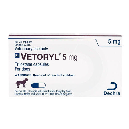 Vetoryl capsules for dogs