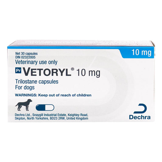 Vetoryl capsules for dogs