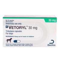 Vetoryl capsules for dogs